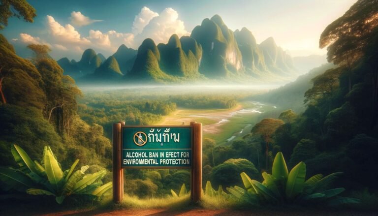 Alkoholverbot in Nordthailands Nationalparks zur Umweltschonung