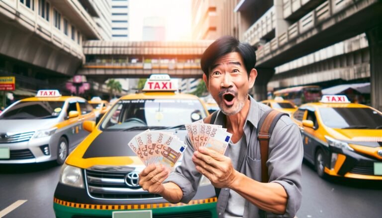 Ungewöhnlich hoher Trinkgeld für Thailändischen Taxifahrer: 37.000 Baht für 677 Baht Fahrt