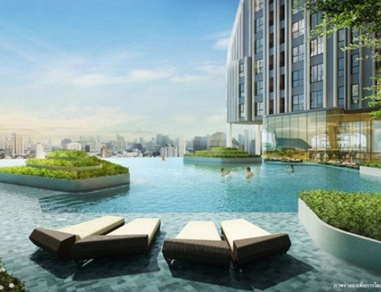 Ideo Q Chula Samyan pool