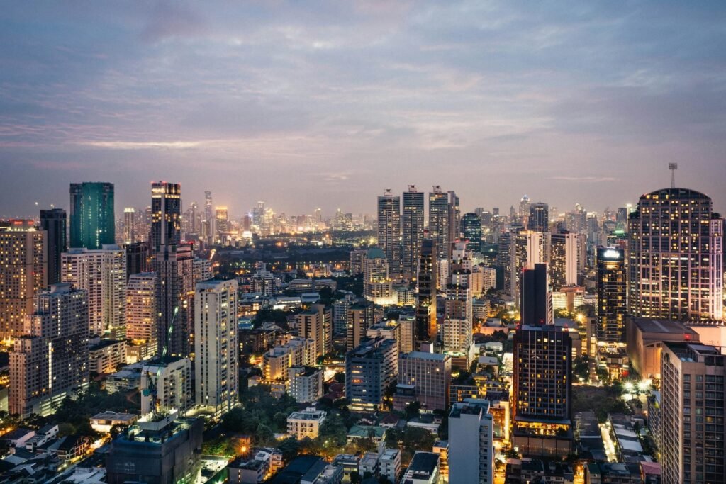 Stadtleben in Bangkok