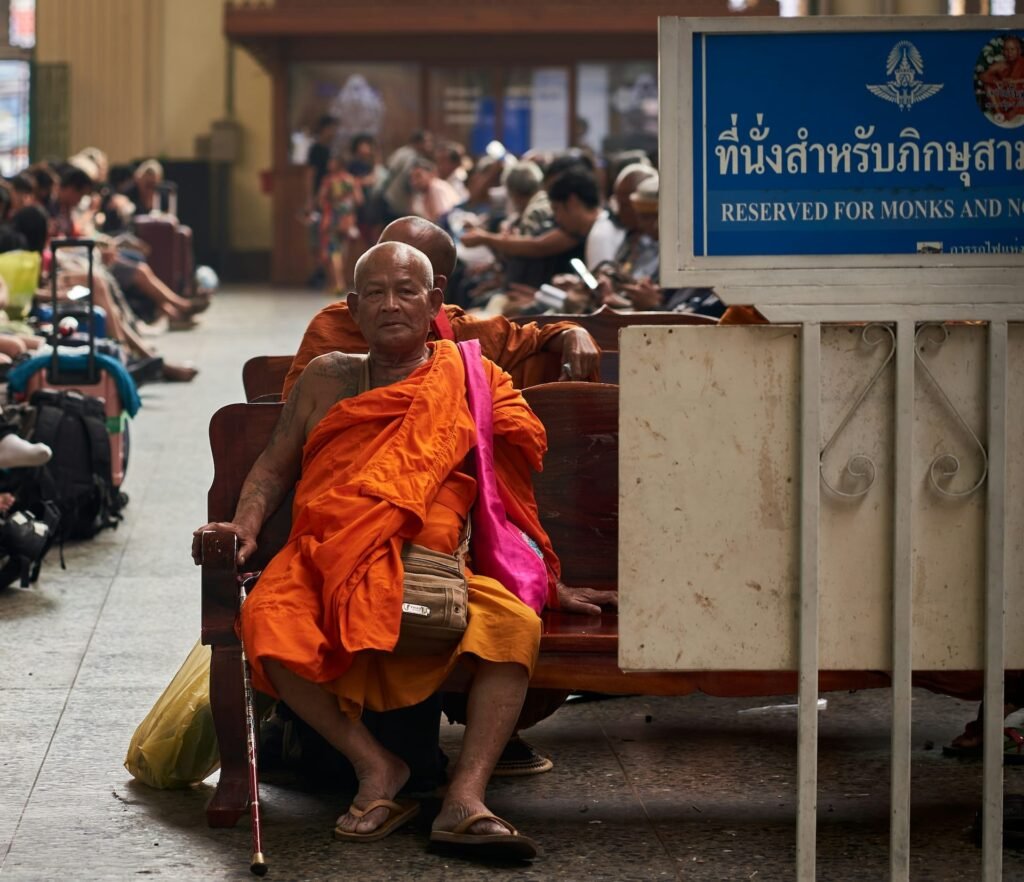 Mönch in Thailand