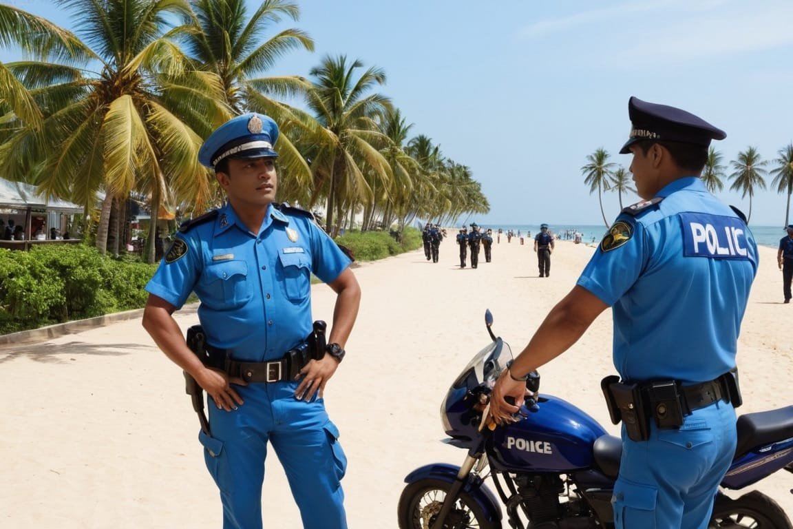 Koh Samui lautes Motorrad